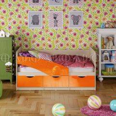 Кровать Бабочки (Оранжевый металлик) 1800 в Заречном - zarechnyy.mebel24.online | фото
