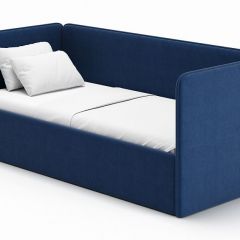 Кровать-диван Leonardo 160*70 (Синий) + боковина в Заречном - zarechnyy.mebel24.online | фото