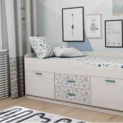 КАПРИЗ-18 Кровать 800 двухъярусная без рисунка в Заречном - zarechnyy.mebel24.online | фото 2