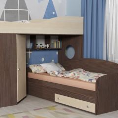 Кровать Кадет-2 с универсальной лестницей в Заречном - zarechnyy.mebel24.online | фото 2