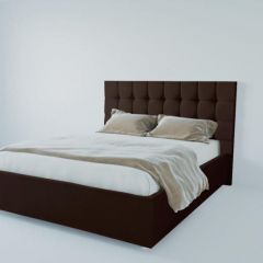 Кровать Венеция без основания 800 (экокожа коричневая) в Заречном - zarechnyy.mebel24.online | фото