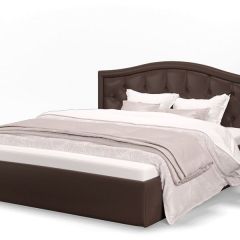 Кровать Стелла 1200 + Основание (Лесмо brown) коричневый в Заречном - zarechnyy.mebel24.online | фото