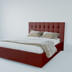 Кровать Венеция с ПМ 1200 (велюр бордо) в Заречном - zarechnyy.mebel24.online | фото 2