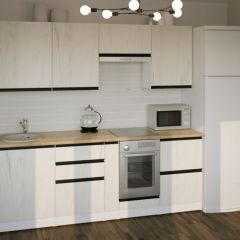 Кухонный гарнитур Амели компакт 2200 мм в Заречном - zarechnyy.mebel24.online | фото