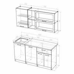 Кухонный гарнитур Лира стандарт 1600 в Заречном - zarechnyy.mebel24.online | фото 4