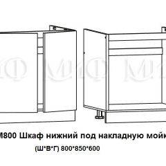 ЛИЗА-2 Кухонный гарнитур 1,6 Белый глянец холодный в Заречном - zarechnyy.mebel24.online | фото 6