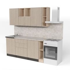 Кухонный гарнитур Надежда макси 4 1800 мм в Заречном - zarechnyy.mebel24.online | фото 4