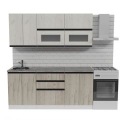 Кухонный гарнитур Паола макси 1800 мм в Заречном - zarechnyy.mebel24.online | фото 3