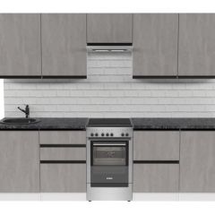 Кухонный гарнитур Сюита мега 2500 мм в Заречном - zarechnyy.mebel24.online | фото 3