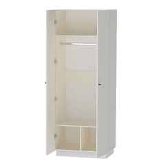 Квадро ШК-1 Шкаф 2дв (ЛДСП миндаль) в Заречном - zarechnyy.mebel24.online | фото 2
