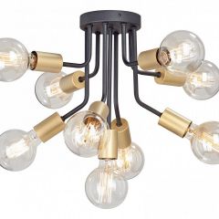 Люстра на штанге Vitaluce 4957 V4957-1/9PL в Заречном - zarechnyy.mebel24.online | фото