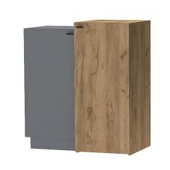 Модульная спальня Квадро (ЛДСП дуб крафт золотой) в Заречном - zarechnyy.mebel24.online | фото 4