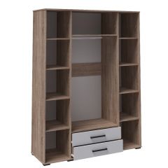 Модульная Спальня Соната (Белый/Дуб сонома) в Заречном - zarechnyy.mebel24.online | фото 6