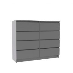 МОРИ МК 1200.8 Комод (графит) в Заречном - zarechnyy.mebel24.online | фото 2