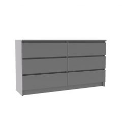 МОРИ МК 1380.6 Комод (графит) в Заречном - zarechnyy.mebel24.online | фото 2