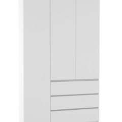 МОРИ МШ 1200.1 Шкаф (белый) в Заречном - zarechnyy.mebel24.online | фото 2