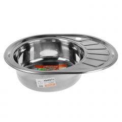 Мойка кухонная врезная Аccoona AB4557-L Левая (570*450) в Заречном - zarechnyy.mebel24.online | фото 2