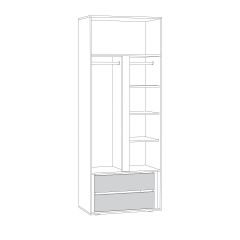 Муссон спальня (модульная) в Заречном - zarechnyy.mebel24.online | фото 10