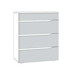 Муссон спальня (модульная) в Заречном - zarechnyy.mebel24.online | фото 17