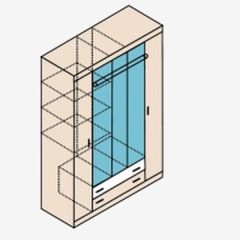 НИКА Н13 Шкаф для одежды в Заречном - zarechnyy.mebel24.online | фото 5
