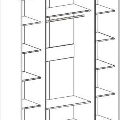 НИКОЛЬ МС Спальный гарнитур в Заречном - zarechnyy.mebel24.online | фото 7