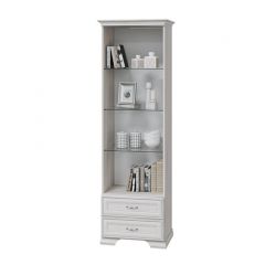 НИКОЛЬ Шкаф-витрина с 1 ст.дв. и 2 ящика в Заречном - zarechnyy.mebel24.online | фото 2