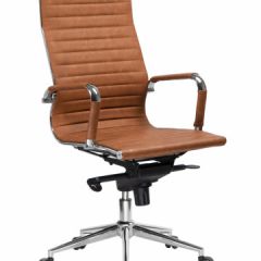 Офисное кресло для руководителей DOBRIN CLARK LMR-101F светло-коричневый №321 в Заречном - zarechnyy.mebel24.online | фото 2