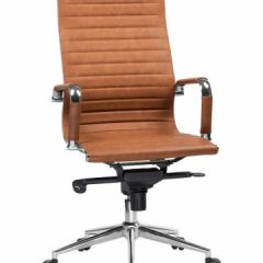 Офисное кресло для руководителей DOBRIN CLARK LMR-101F светло-коричневый №321 в Заречном - zarechnyy.mebel24.online | фото