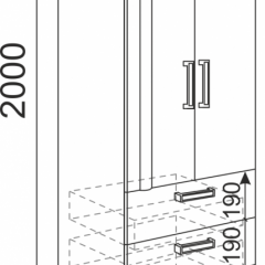 Подростковая Волкер (модульная) в Заречном - zarechnyy.mebel24.online | фото 17