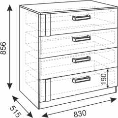 Подростковая Волкер (модульная) в Заречном - zarechnyy.mebel24.online | фото 21