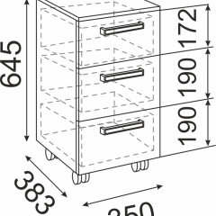 Подростковая Волкер (модульная) в Заречном - zarechnyy.mebel24.online | фото 27