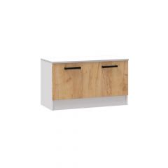 Прихожая Кевин Тумба 800 (Белый/Дуб крафт) в Заречном - zarechnyy.mebel24.online | фото