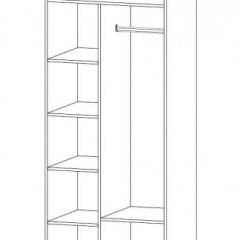 ВИКТОРИЯ Шкаф 2-х створчатый в Заречном - zarechnyy.mebel24.online | фото 2