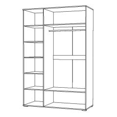 Шкаф 3Д Вегас (1500) в Заречном - zarechnyy.mebel24.online | фото 2