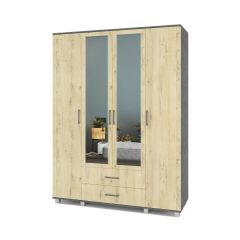 ЕВА Шкаф 4-х дверный Е43 в Заречном - zarechnyy.mebel24.online | фото 7