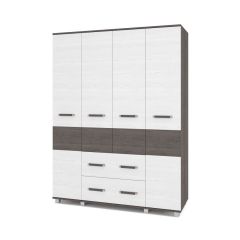 ВИОРА Шкаф 4-х дверный В43 в Заречном - zarechnyy.mebel24.online | фото