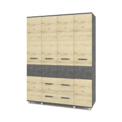 ВИОРА Шкаф 4-х дверный В43 в Заречном - zarechnyy.mebel24.online | фото 5