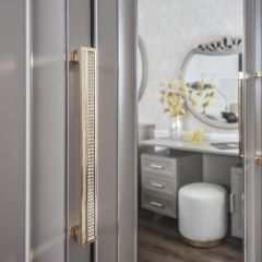 Шкаф 5-ти ств с зеркалами Мокко (серый камень) в Заречном - zarechnyy.mebel24.online | фото 3
