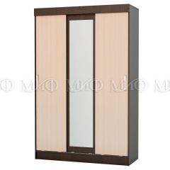 БАСЯ Шкаф (Дуб беленый/Венге) в Заречном - zarechnyy.mebel24.online | фото