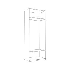 Шкаф для одежды 13.329 Валенсия в Заречном - zarechnyy.mebel24.online | фото 2