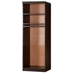 Шкаф для одежды №609 Инна Денвер темный в Заречном - zarechnyy.mebel24.online | фото 2