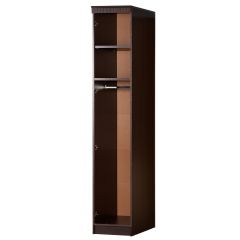 Шкаф для одежды №614 Инна Денвер темный в Заречном - zarechnyy.mebel24.online | фото 2