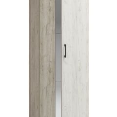 Шкаф Эмма (Дуб Крафт серый/белый) в Заречном - zarechnyy.mebel24.online | фото
