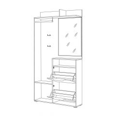 Шкаф комбинированный 10.13 Темпо в Заречном - zarechnyy.mebel24.online | фото 8