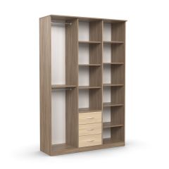 Шкаф комбинированный Дуэт Люкс без зеркала в Заречном - zarechnyy.mebel24.online | фото 2