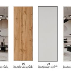 Шкаф-купе 1400 серии SOFT D1+D3+B2+PL1 (2 ящика+1штанга) профиль «Графит» в Заречном - zarechnyy.mebel24.online | фото 9