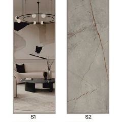 Шкаф-купе 1700 серии SILVER S1+S1+B2+PL2 (2 ящика+1 штанга+1 полка) профиль «Серебро» в Заречном - zarechnyy.mebel24.online | фото 7