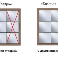 Шкаф-купе №19 Серия 3 Квадро (1500) Ясень Анкор светлый в Заречном - zarechnyy.mebel24.online | фото 3