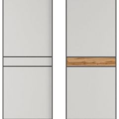 Шкаф-купе 2100 серии SOFT D4+D4+D4+B22+PL1 (по 2 ящика лев/прав+1штанга) профиль «Графит» в Заречном - zarechnyy.mebel24.online | фото 10