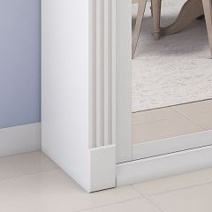 Шкаф-купе 2150 серии NEW CLASSIC K1+K1+K1+B22+PL4 (по 2 ящика лев/прав+F обр.штанга) профиль «Капучино» в Заречном - zarechnyy.mebel24.online | фото 5